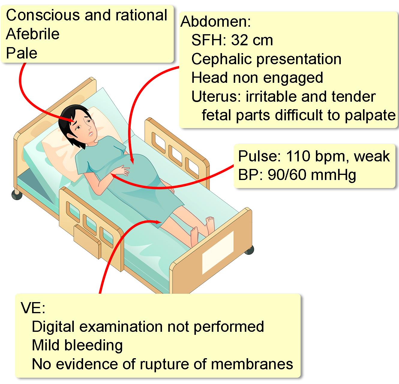 Placental Abruption - Interactive case study | Clinical Odyssey by