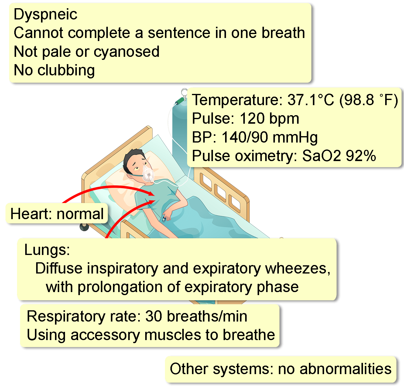 hesi case study asthma